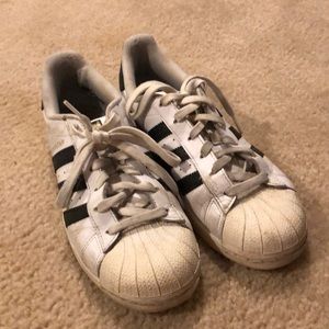 Adidas Superstars Size 9 USED